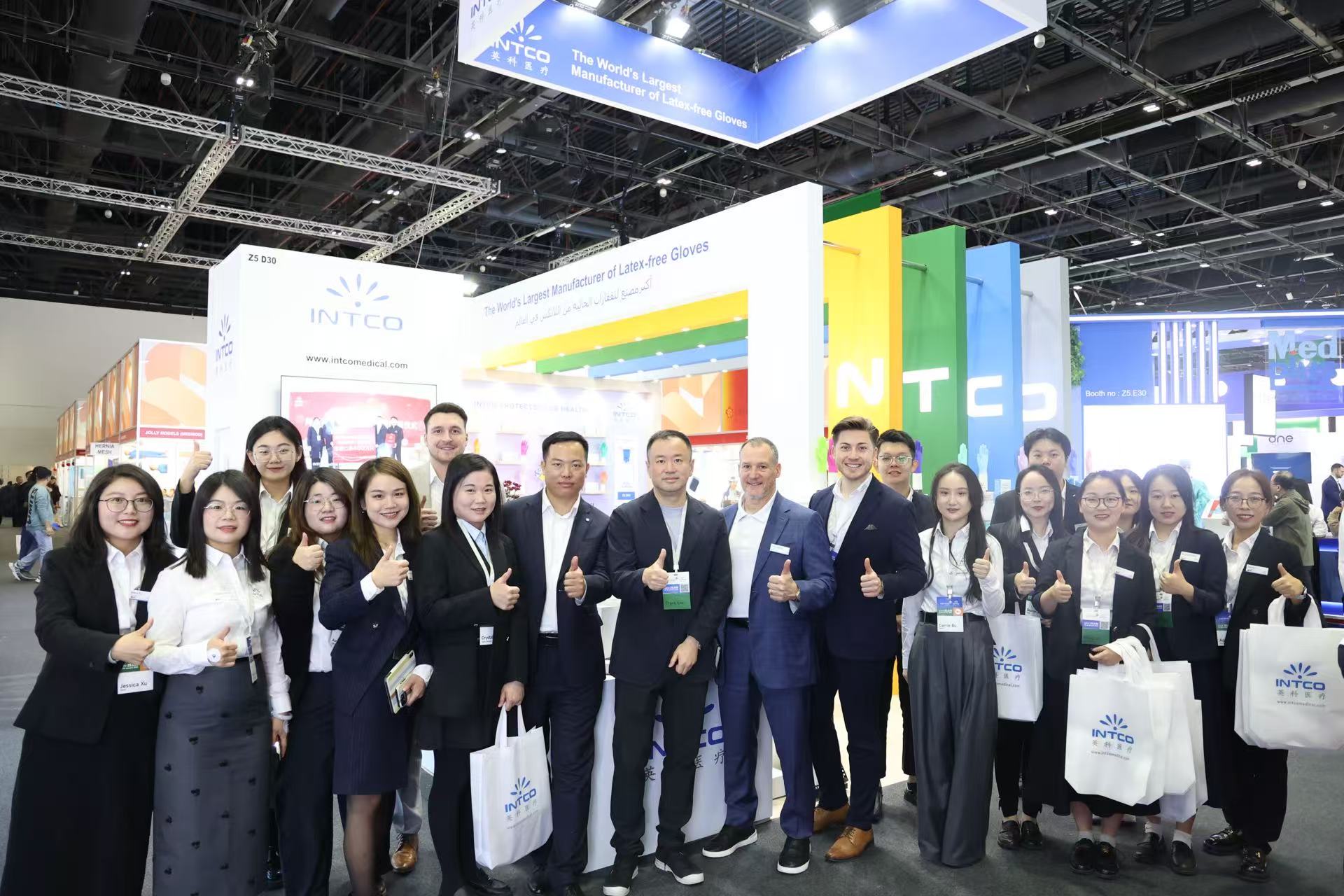 新年首展！英科醫療亮相Arab Health 2025